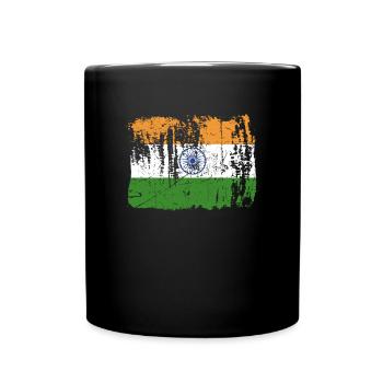 India Pride Gift - Full Colour Mug - black - Front