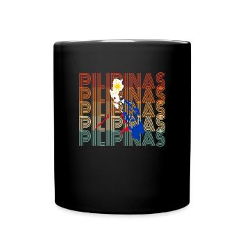 Philippines Residents Gift - Full Colour Mug - black - Front