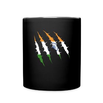 Travel India Gift - Full Colour Mug - black - Front