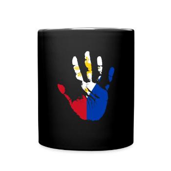 Soutenir le cadeau des Philippines - Mug uni - noir - Devant