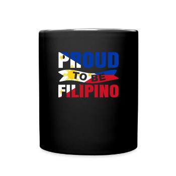 Stolz Darauf Ein Philippinisches Geschenk Zu Sein - Tasse einfarbig - Schwarz - Vorne
