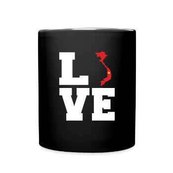 Cher cadeau Vietnam - Mug uni - noir - Devant