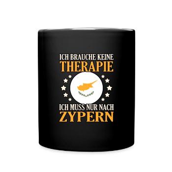 Cyprus - Full Colour Mug - black - Front