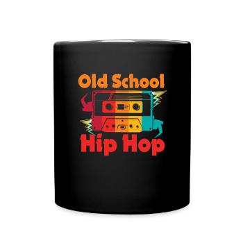 Proud 90s Hip Hop Lover 90s HipHop - Full Colour Mug - black - Front