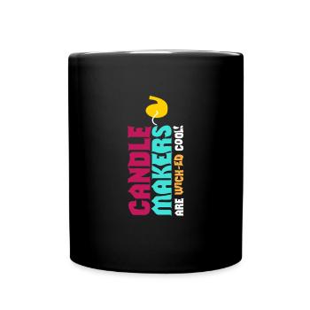 Bougies Cool Bougies - Mug uni - noir - Devant