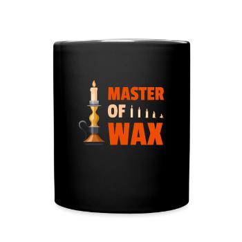 Bougies Master Of Wax Candle Maker - Mug uni - noir - Devant