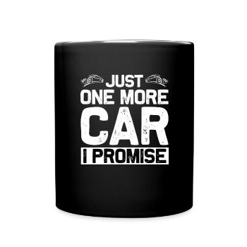 Exotic Car Motor Lovers - Full Colour Mug - black - Front