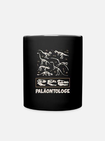 Paleontologist Dinosaurs Paleontology Bones - Full Colour Mug - black