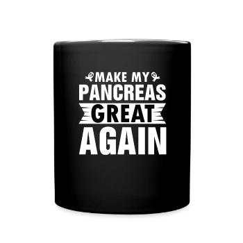 RENDRE MON PANCRÉAS À NOUVEAU GRAND - Mug uni - noir - Devant