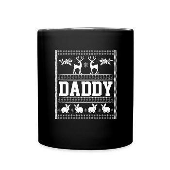 Christmas Family Christmas Outfit Father - Full Colour Mug - black - Front