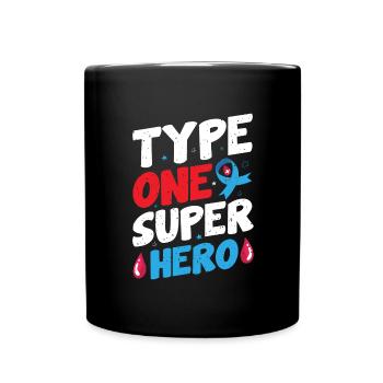 Insuline Junkie Diabète diabétique Sucre de type 1 - Mug uni - noir - Devant