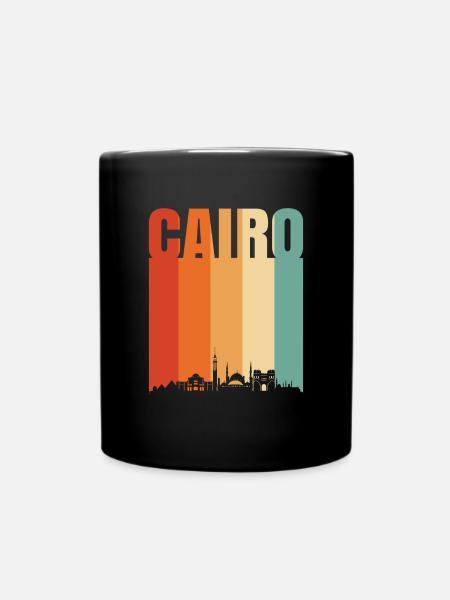 Cairo - Full Colour Mug - black