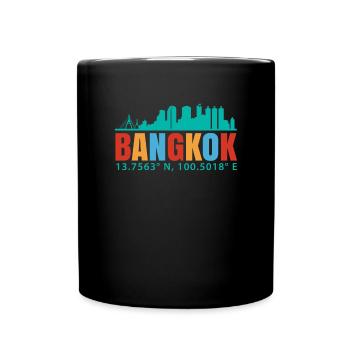 Bangkok - Mug uni - noir - Devant