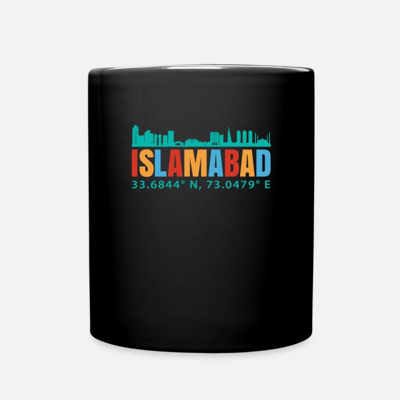 Islamabad - Tasse einfarbig - Schwarz