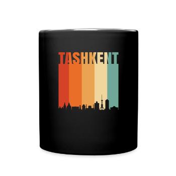 Tachkent - Mug uni - noir - Devant