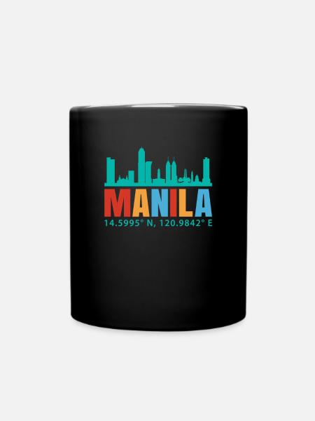 Manille - Mug uni - noir