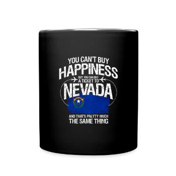 Nevada - Full Colour Mug - black - Front
