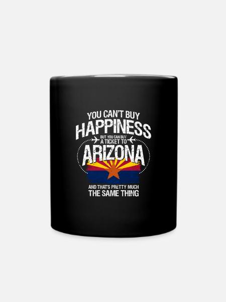 Arizona - Mug uni - noir