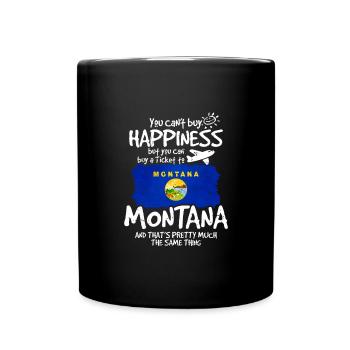 Montana - Mug uni - noir - Devant