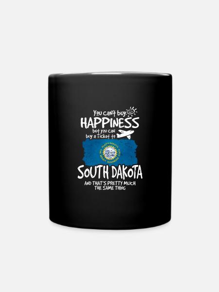 South Carolina - Tasse einfarbig - Schwarz