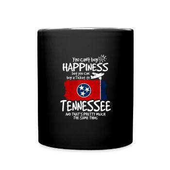 Tennessee - Mug uni - noir - Devant