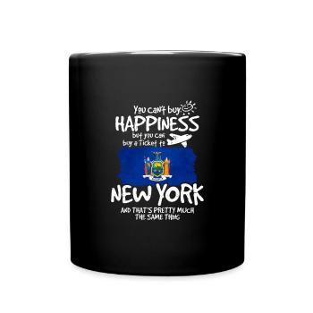 New York - Full Colour Mug - black - Front
