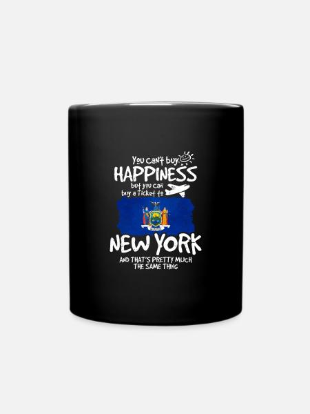 New York - Mug uni - noir