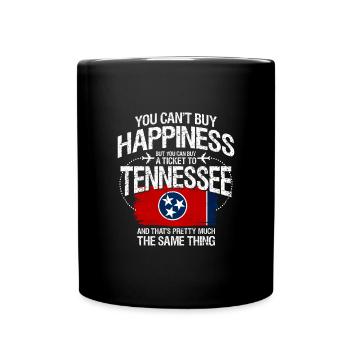 Tennessee - Mug uni - noir - Devant