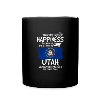Utah - Mug uni - noir - Devant