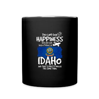 Idaho - Full Colour Mug - black - Front