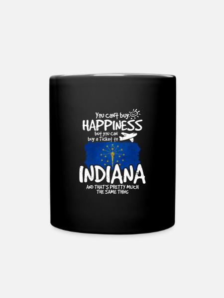 Indiana - Mug uni - noir