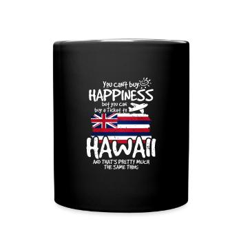 Hawaï - Mug uni - noir - Devant