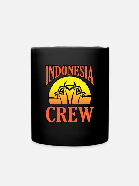 Indonesien - Tasse einfarbig - Schwarz