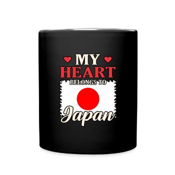 Japon - Mug uni - noir - Devant