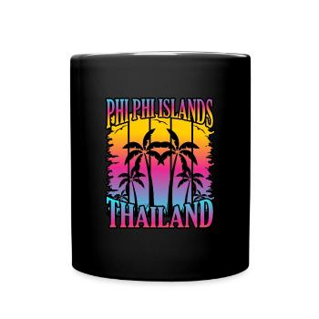Thailand - Full Colour Mug - black - Front