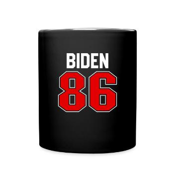 Biden 86 Jersey Anti Biden 86 46 Anreiz Biden - Tasse einfarbig - Schwarz - Vorne