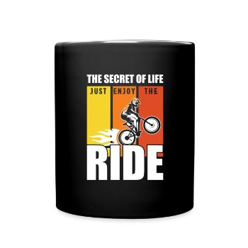 Cycopath Bike E-Bike Cycling Road Bike Bike - Full Colour Mug - black - Front