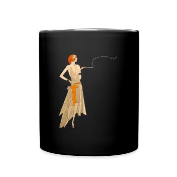 WHERE THERE S SMOKE THERE'S FIRE - Full Colour Mug - black - Front