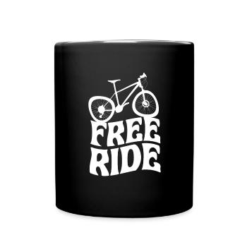 Cycopath Bike E-Bike Cycling Road Bike Bike - Full Colour Mug - black - Front