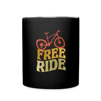 Cycopath Bike E-Bike Cycling Road Bike Bike - Full Colour Mug - black - Front