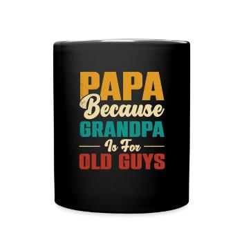 Bester Opa Der Welt - Tasse einfarbig - Schwarz - Vorne