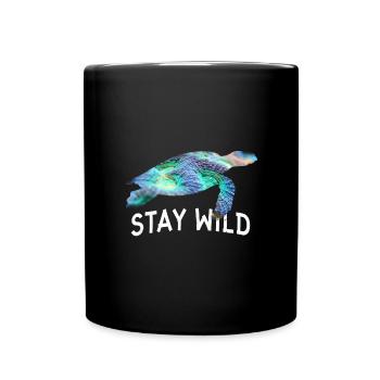 Wildlife Animal Welfare Ocean Underwater World - Full Colour Mug - black - Front