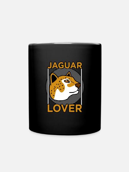 Jaguar - Tasse einfarbig - Schwarz