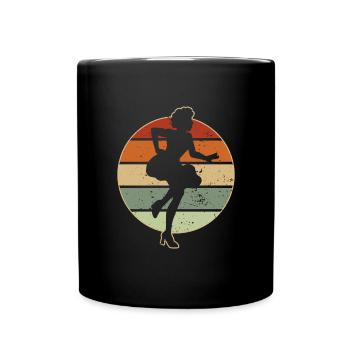 Samba - Tasse einfarbig - Schwarz - Vorne