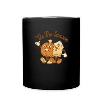 It is the season K rbis and K rbisgew rz autumn - Full Colour Mug - black - Front