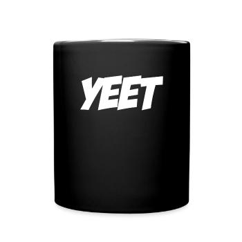 Yeet meme yeeted Slang Boy M dchen Teenager Yee - Full Colour Mug - black - Front