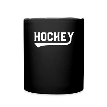 Hockey Goalkeeper Ice Hockey Goalkeeper Sports Club - Full Colour Mug - black - Front