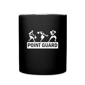 Basket-ball Sports Basketteur Joueur de point Guard - Mug uni - noir - Devant