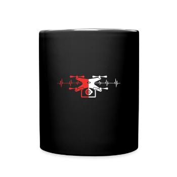 Flying Not Camera Espion Hidden Hero Cam - Mug uni - noir - Devant