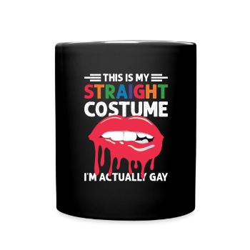 Gay Heart Gay Lesbienne Lesbienne Cadeau - Mug uni - noir - Devant